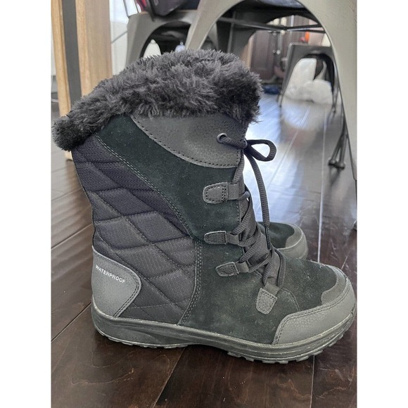 Columbia Women's Ice Maiden II Snow Boot Size 10 Black - Picture 5 of 9